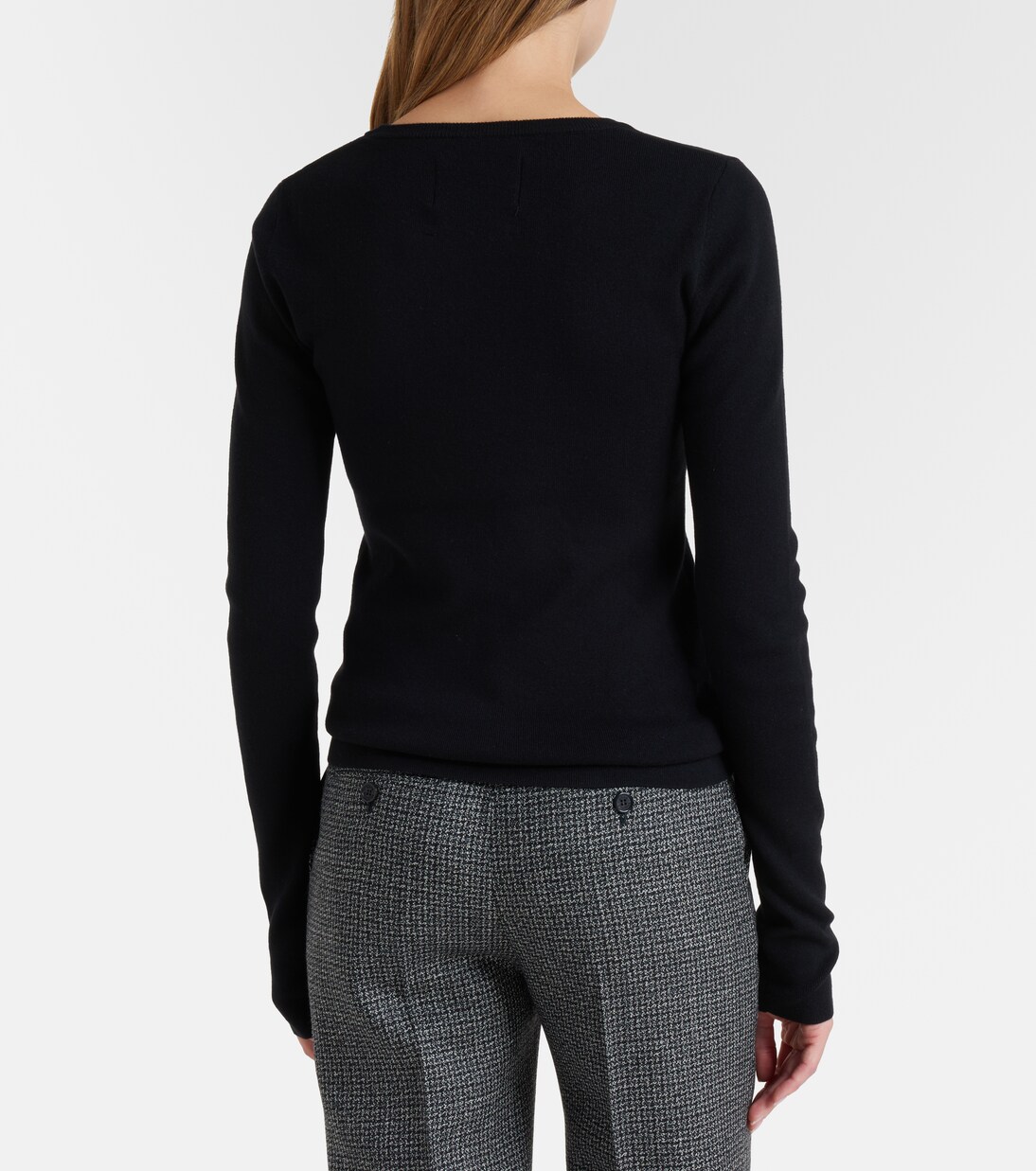 N°392 Eel cotton and cashmere top | Extreme Cashmere