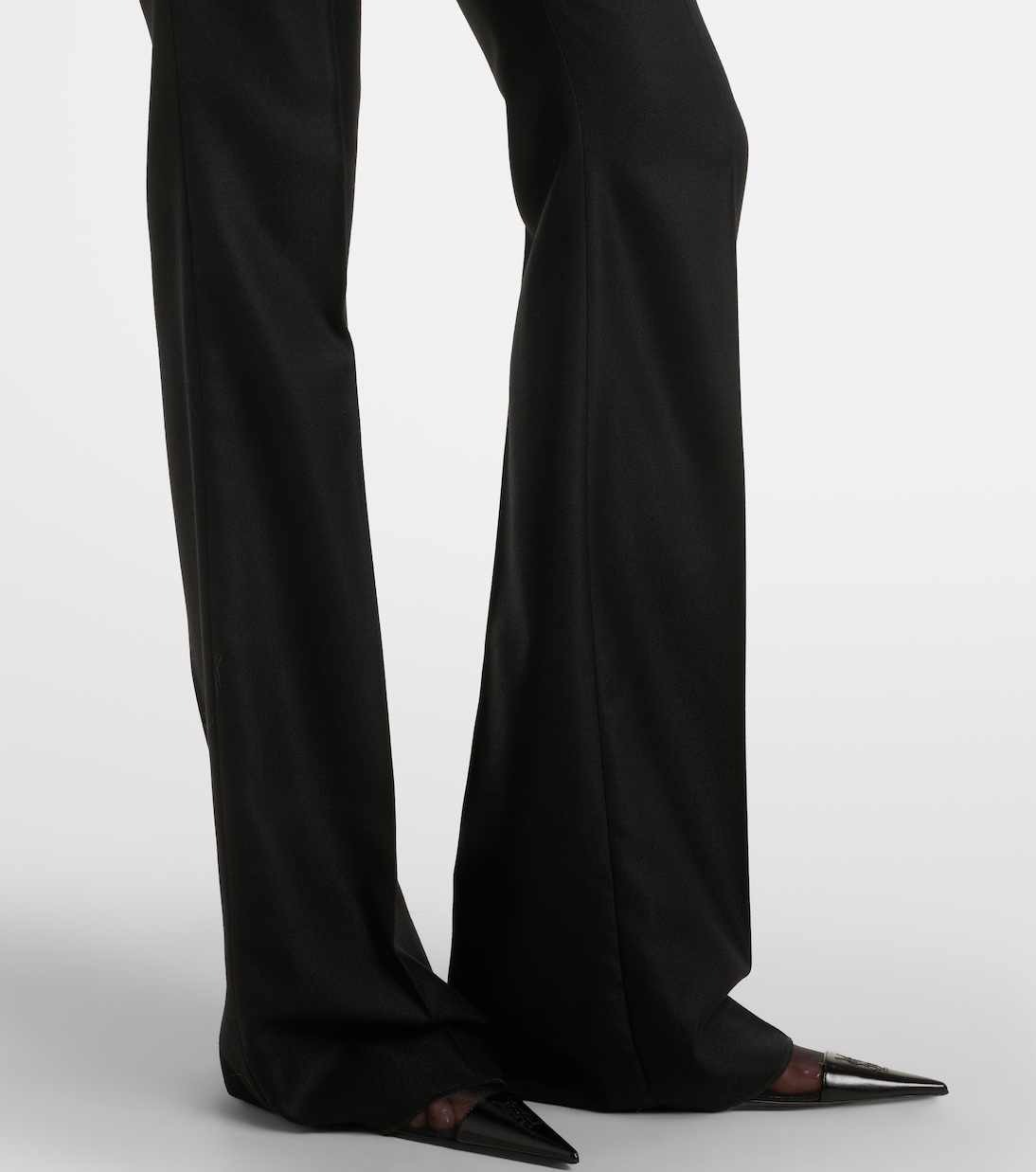 Cashmere flared pants | Saint Laurent