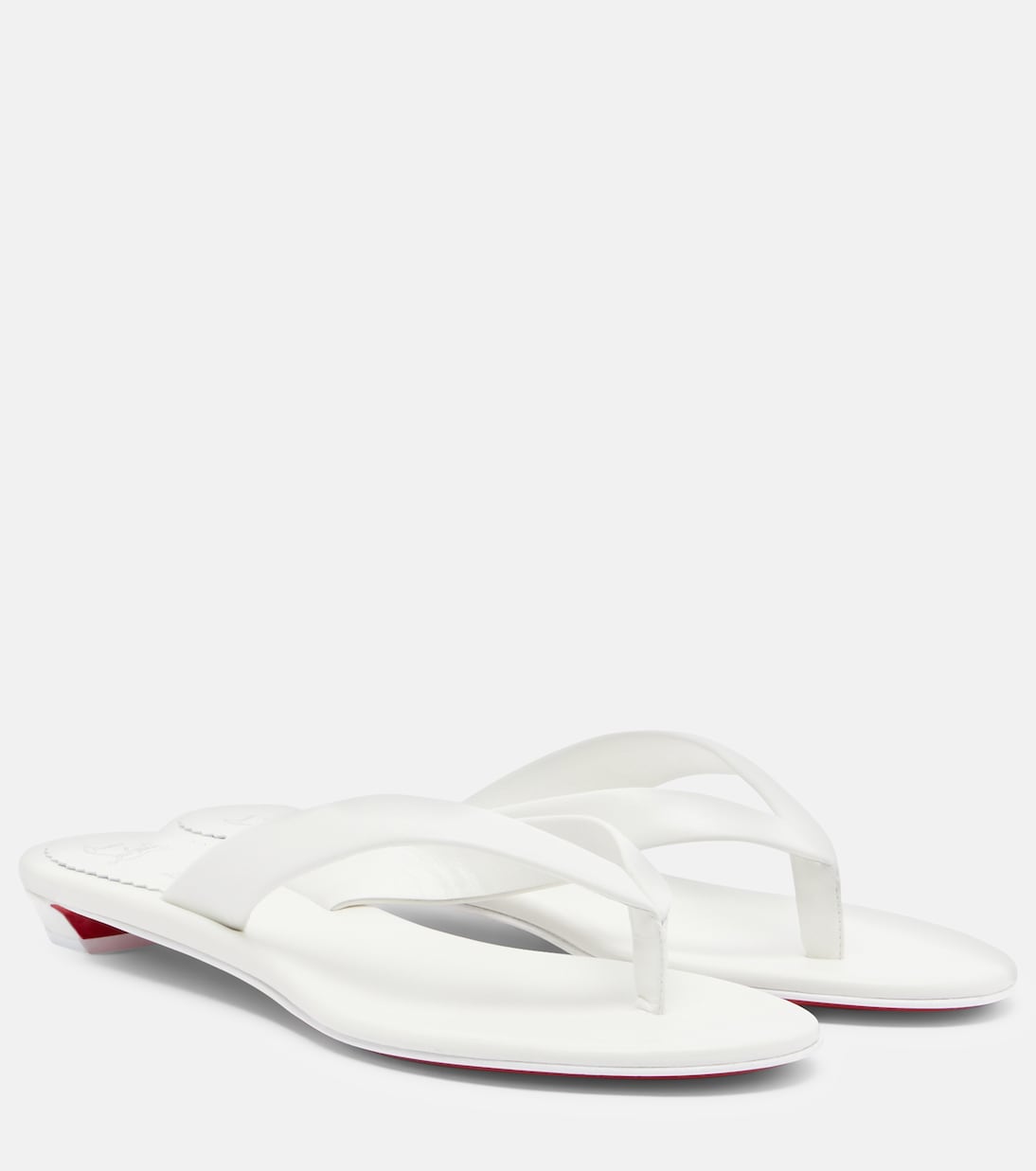 Miss Z皮革夹趾凉鞋 | Christian Louboutin