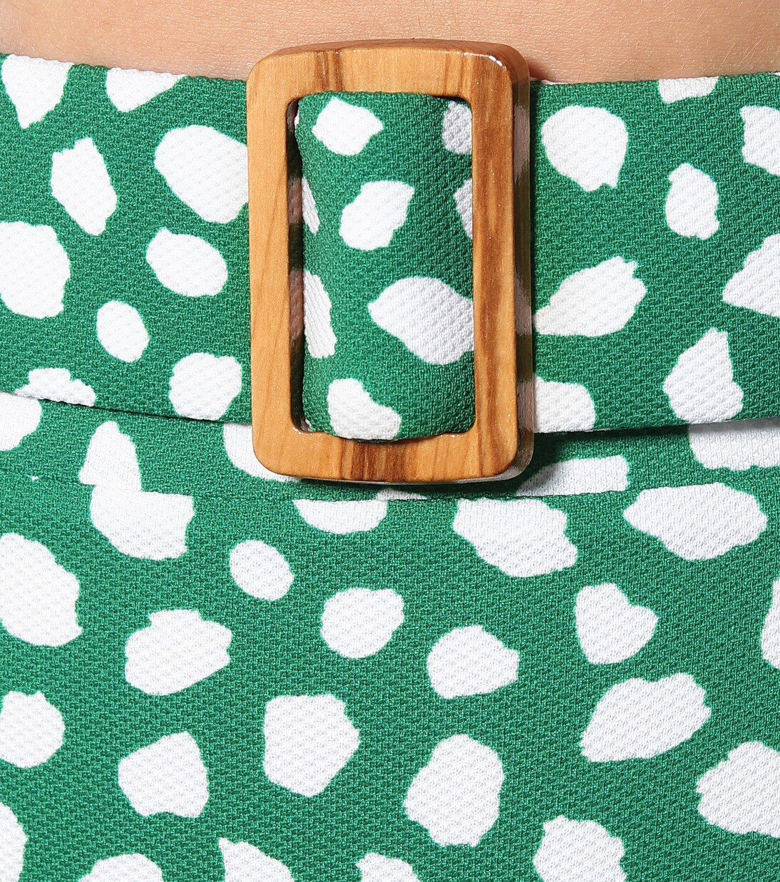 Culotte de bikini Clara à imprimé léopard et taille haute | Alexandra Miro