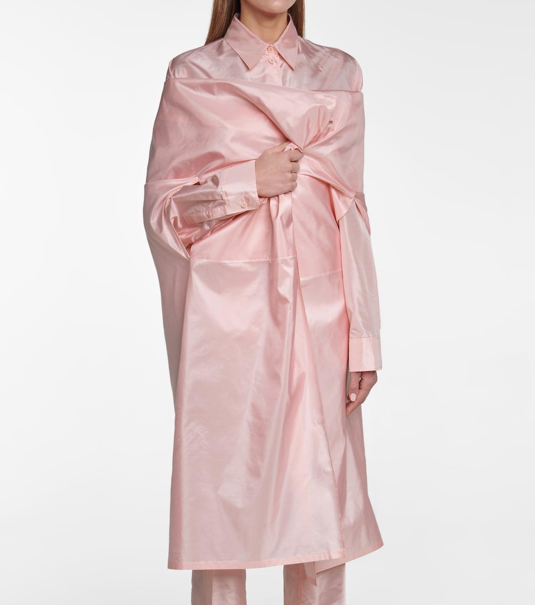Silk taffeta cape | Prada