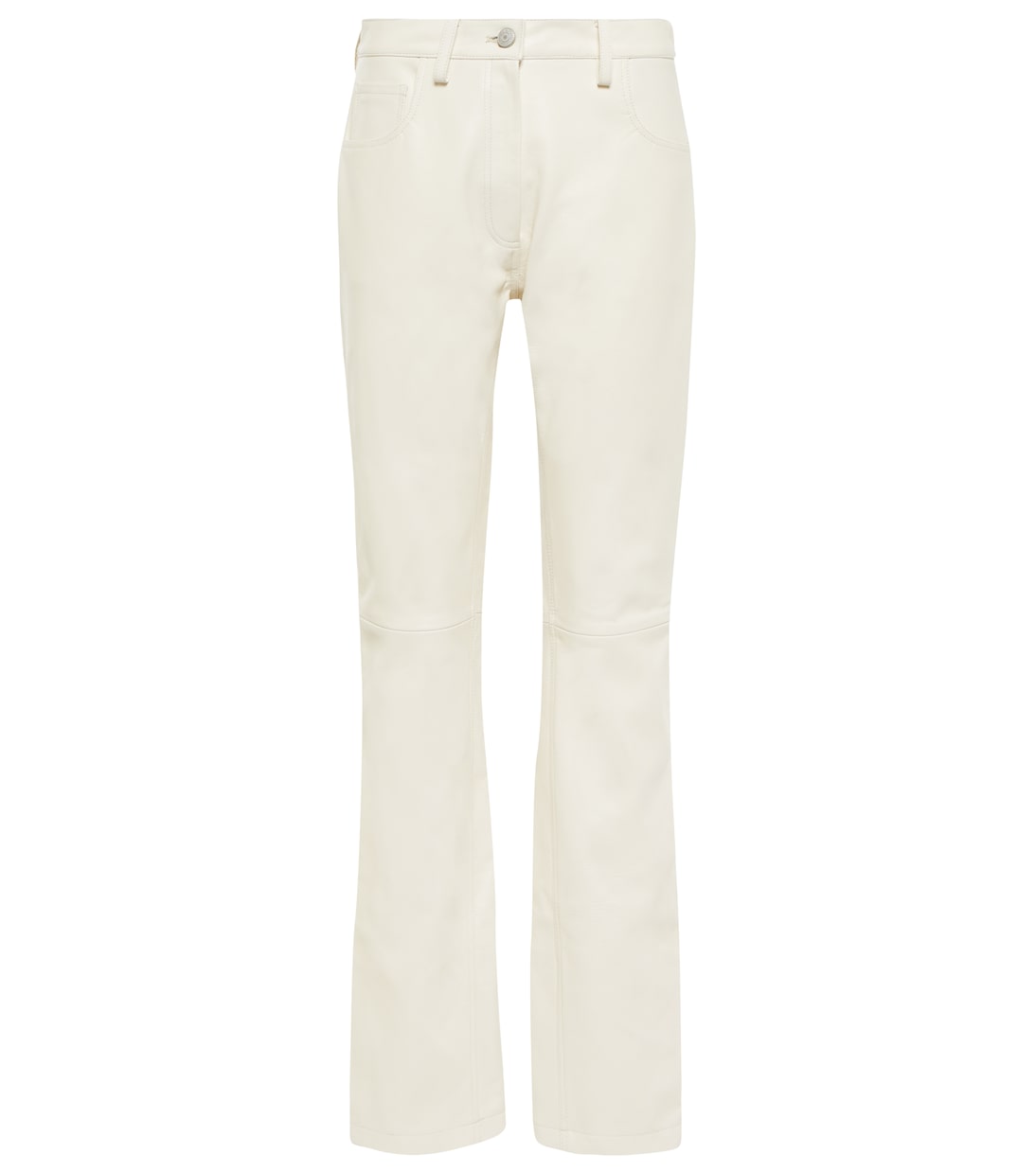 High-Rise-Hose aus Leder | Magda Butrym