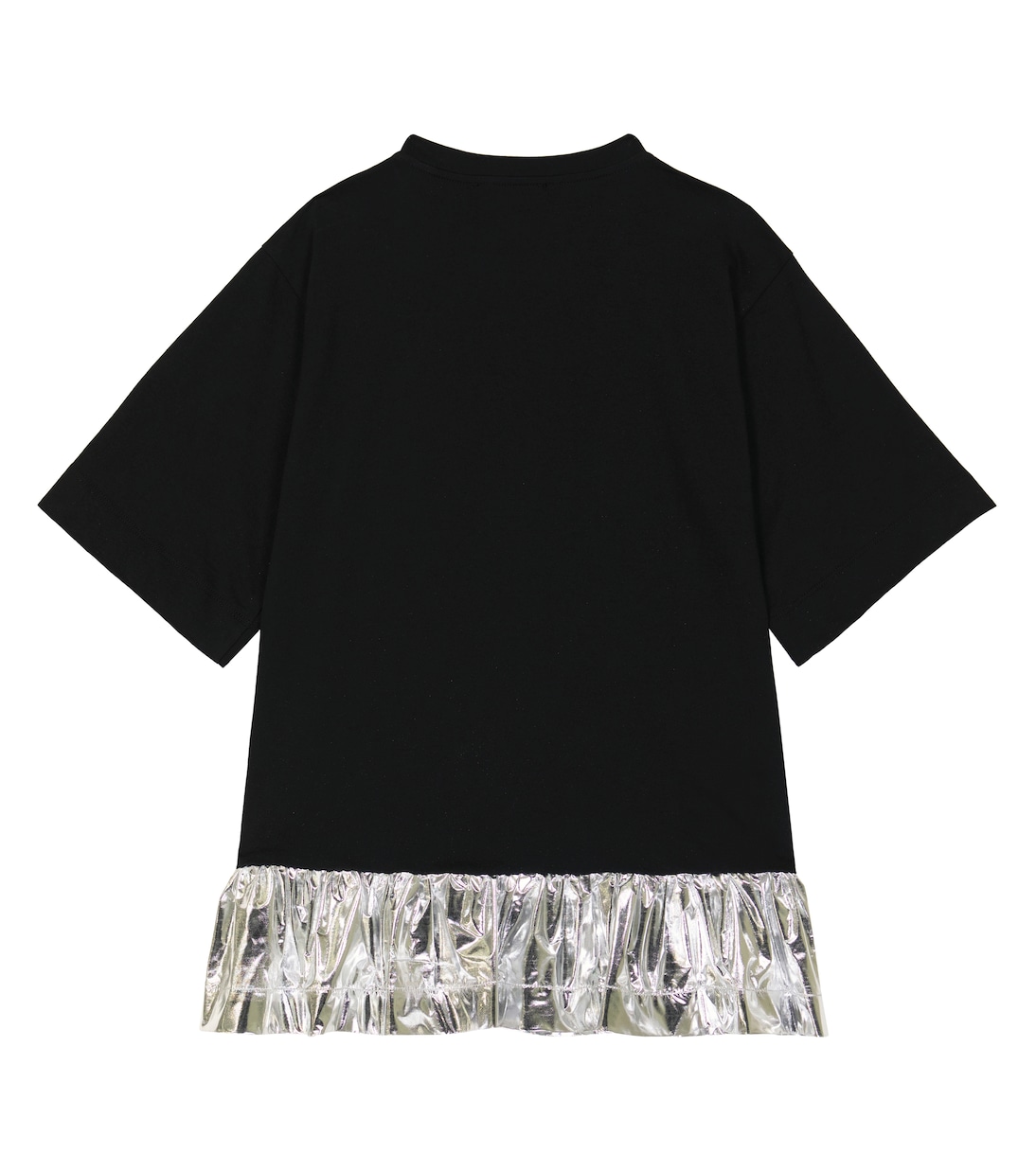 Robe t-shirt en coton à logo | Balmain Kids