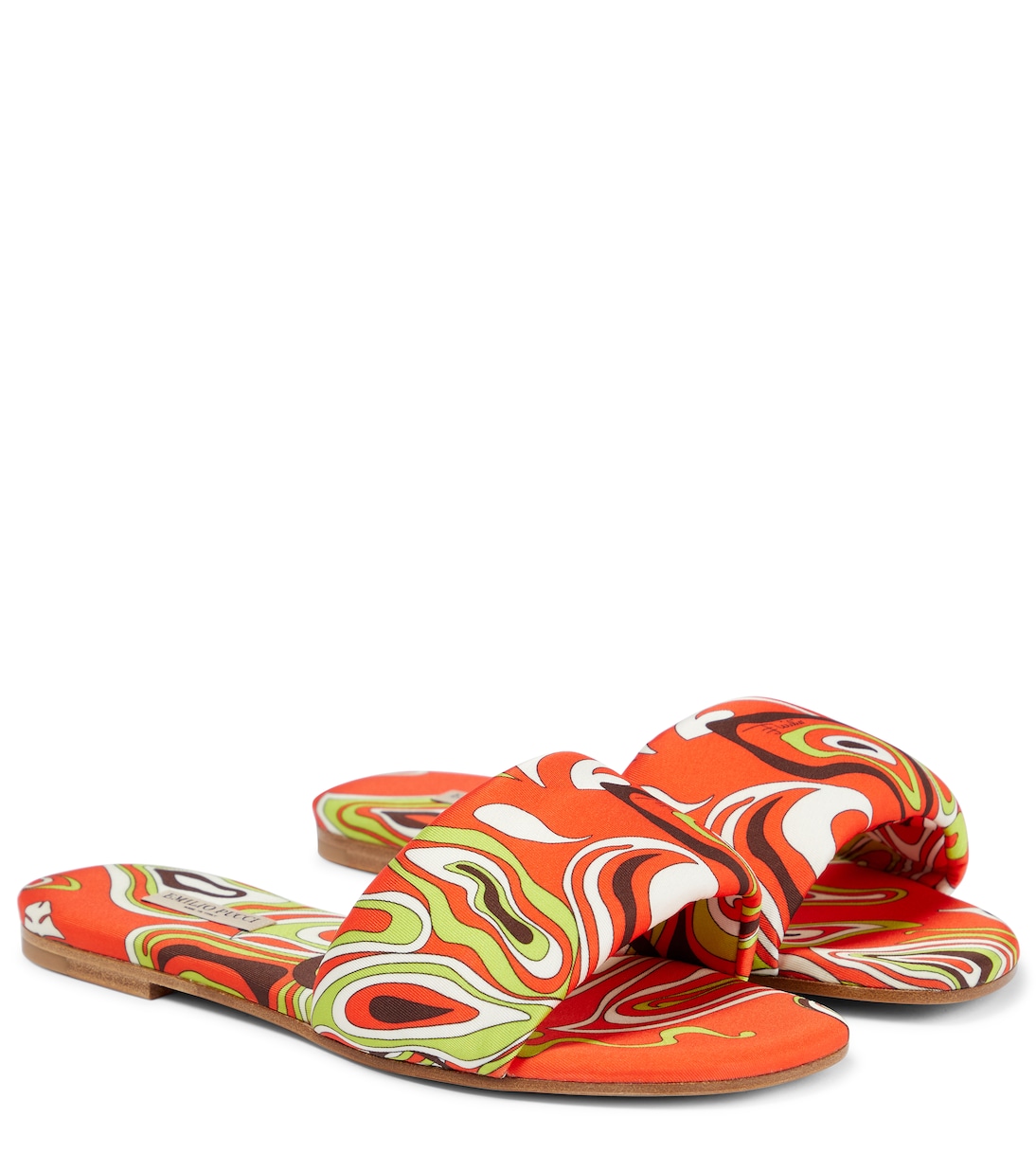Bedruckte Pantoletten | Pucci