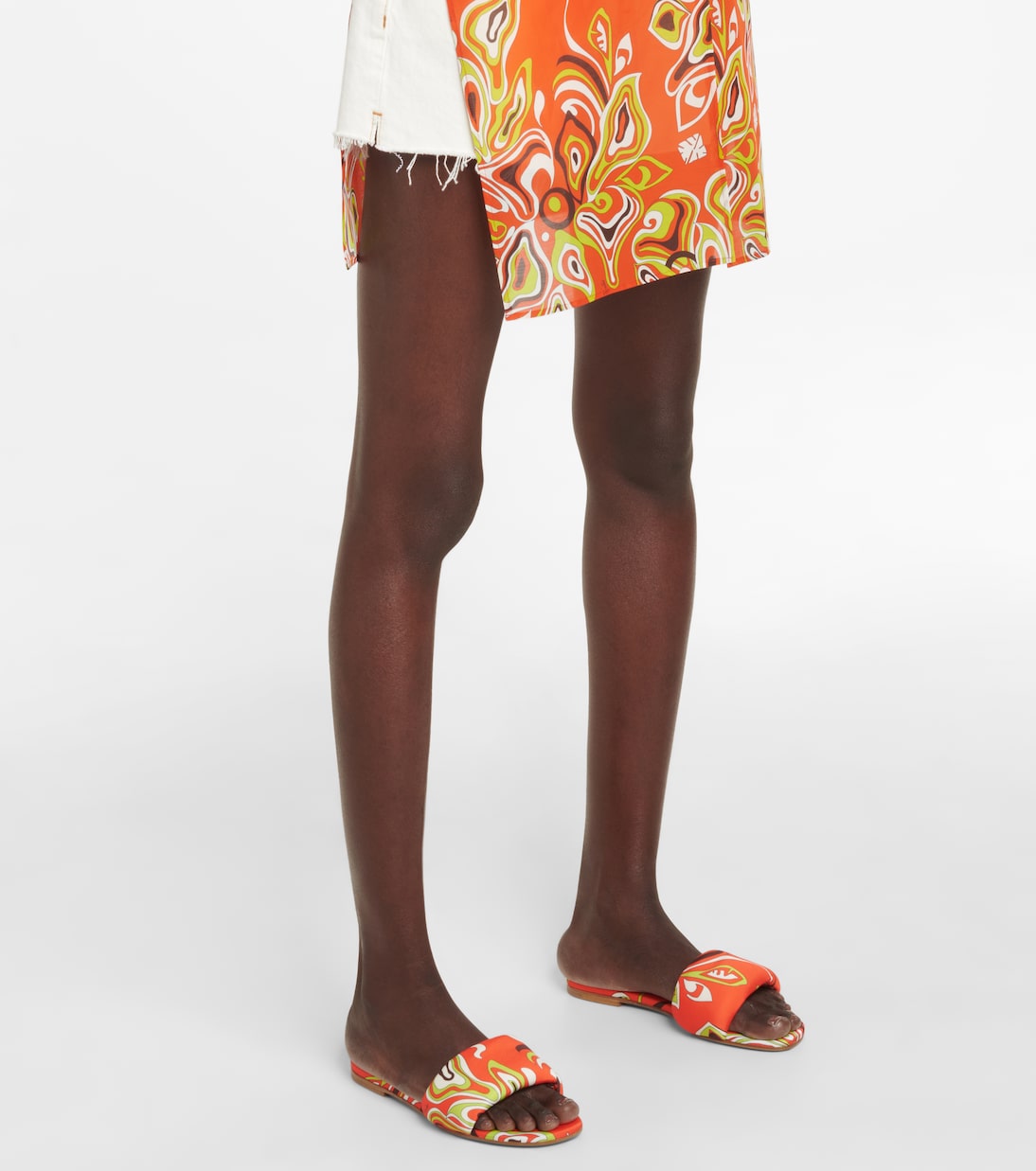 Bedruckte Pantoletten | Pucci