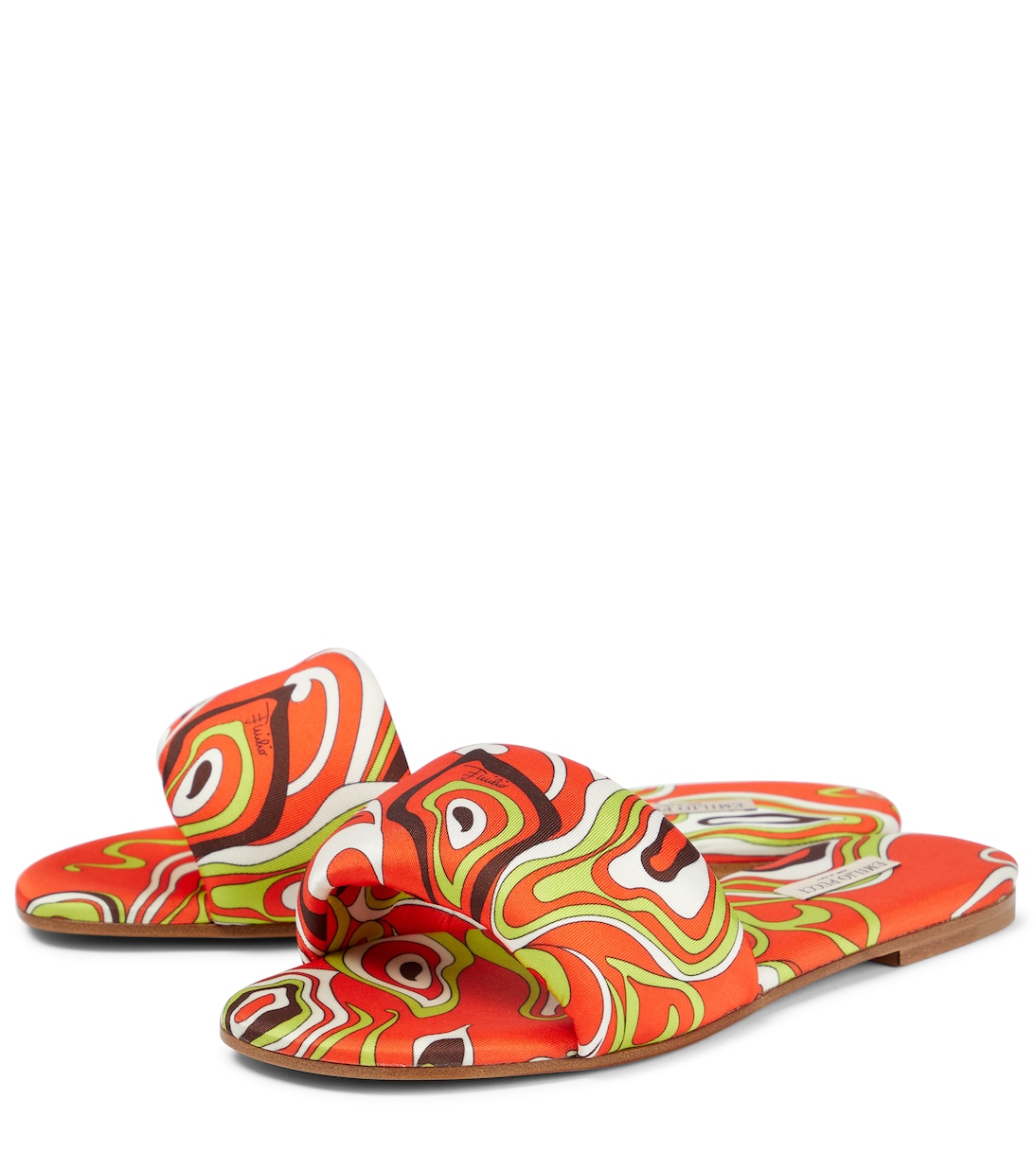 Bedruckte Pantoletten | Pucci