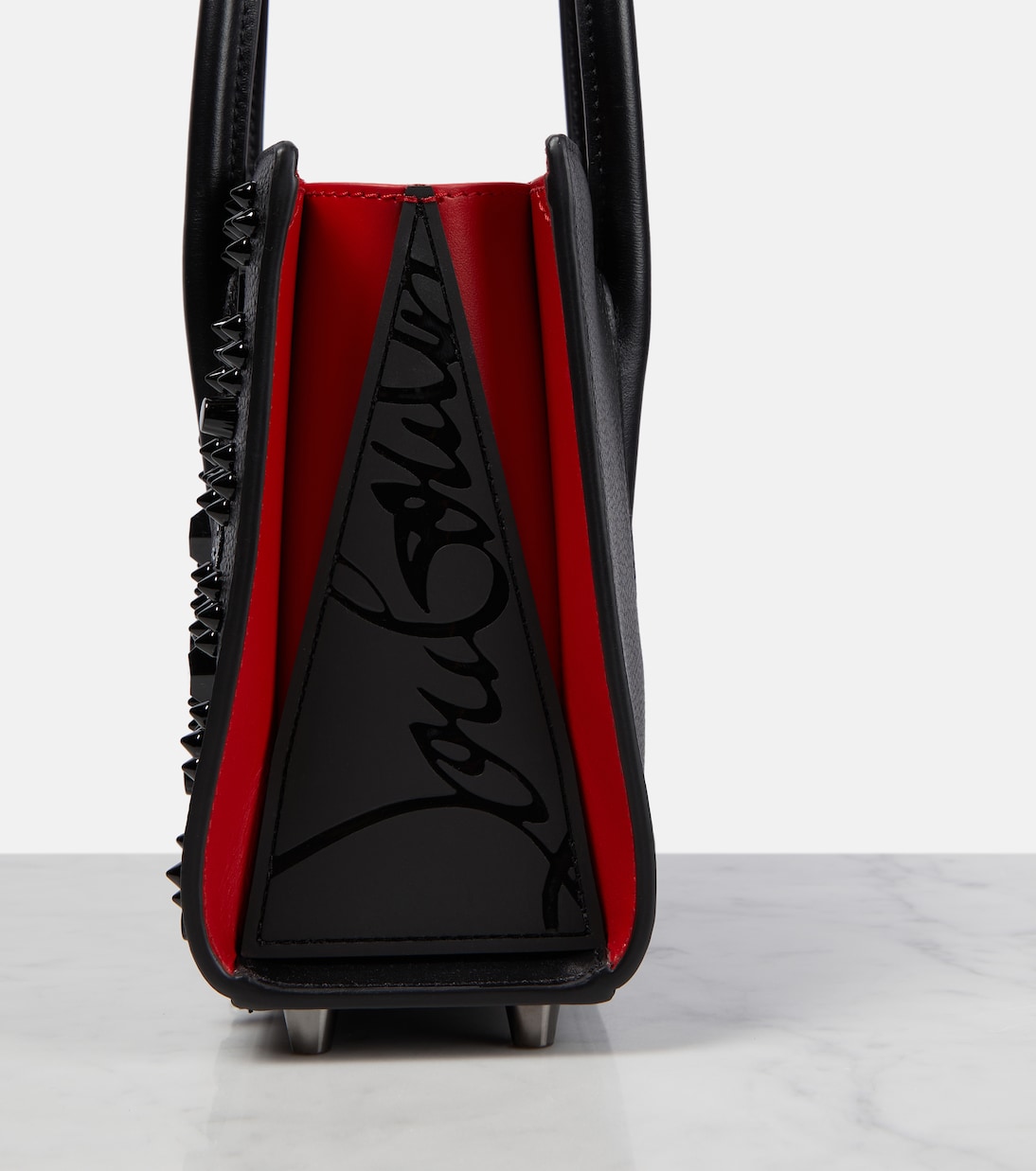 Verzierte Tote Bag Paloma Mini aus Leder | Christian Louboutin