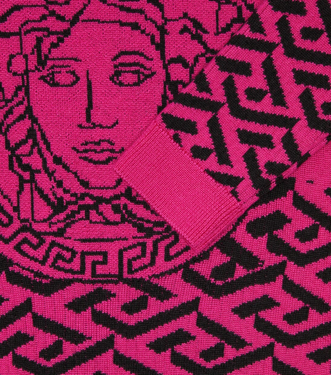 Medusa Greca wool sweater | Versace Kids