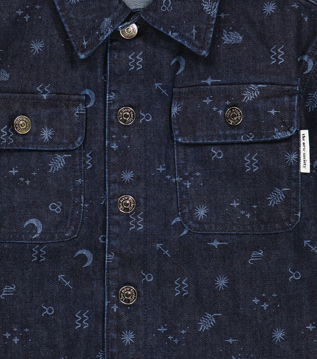 Veste Cosmos imprimée en jean | The New Society
