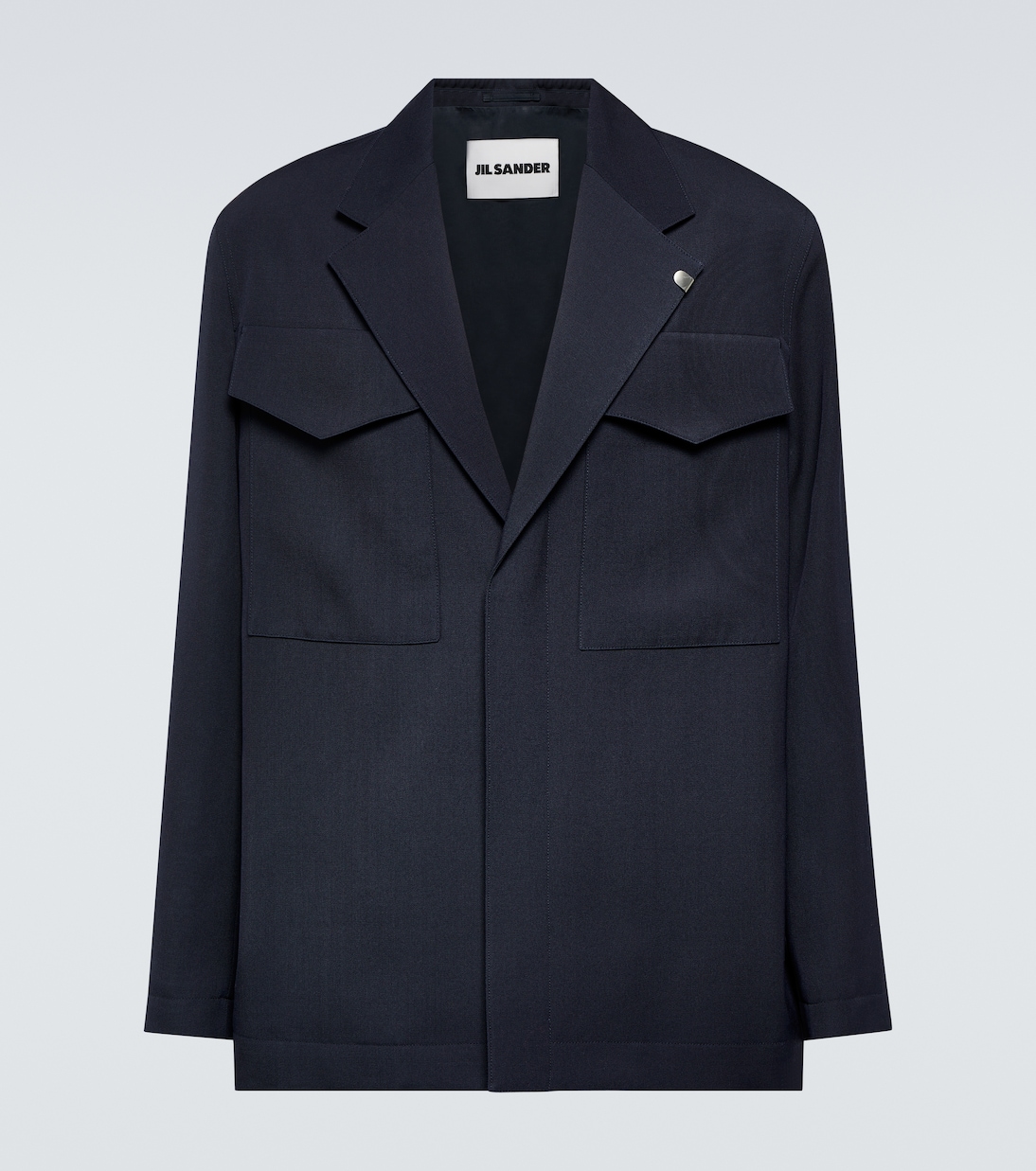 Wool gabardine jacket | Jil Sander