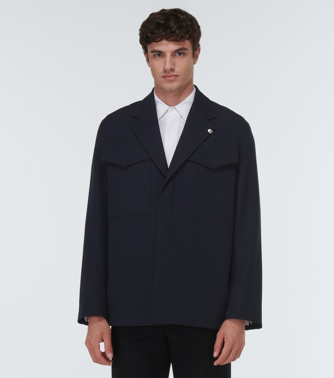 Wool gabardine jacket | Jil Sander