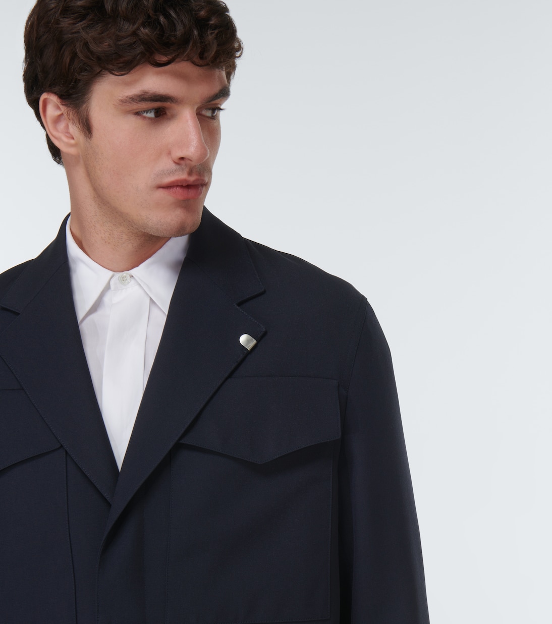 Wool gabardine jacket | Jil Sander