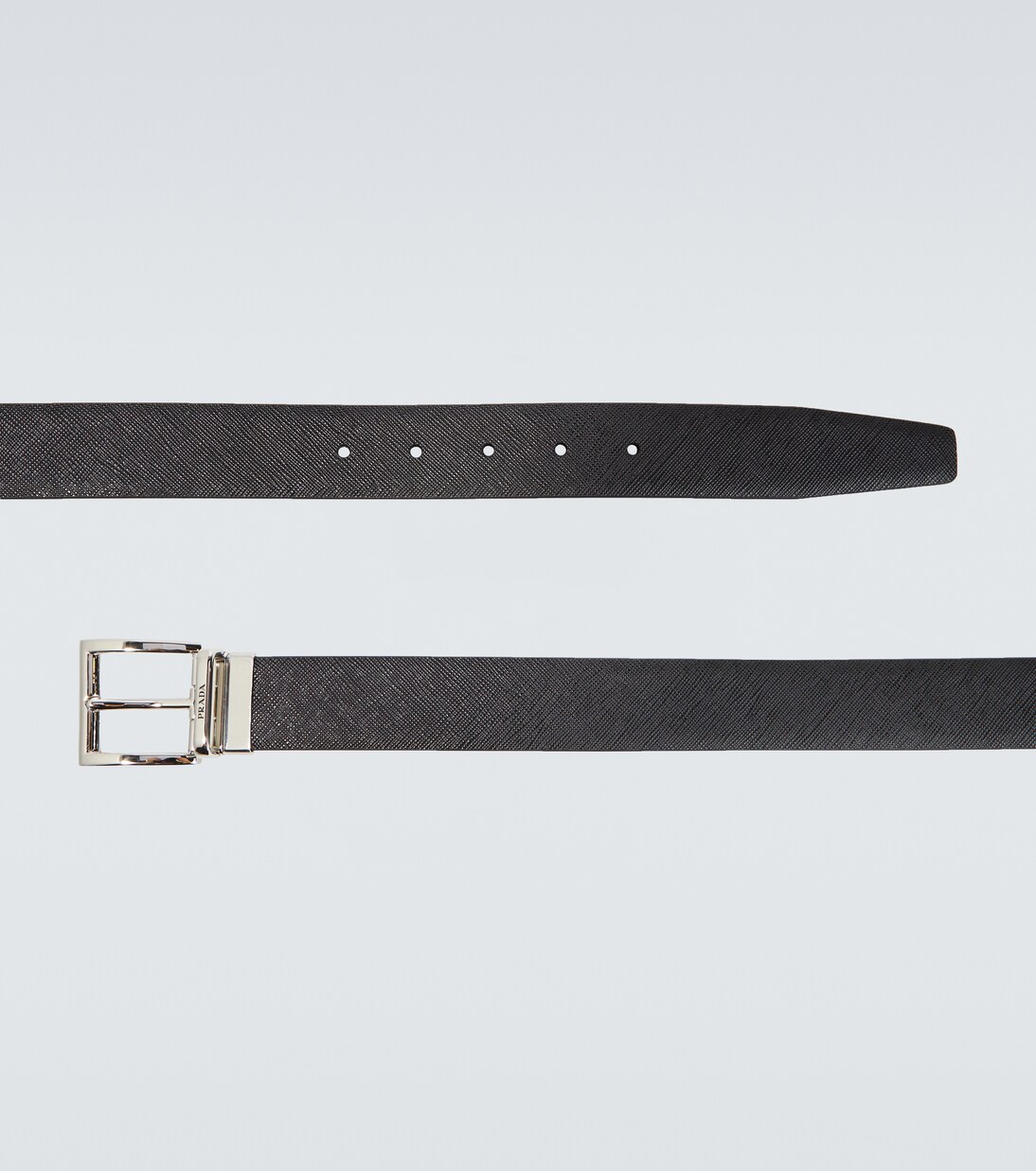 Reversible saffiano leather belt | Prada