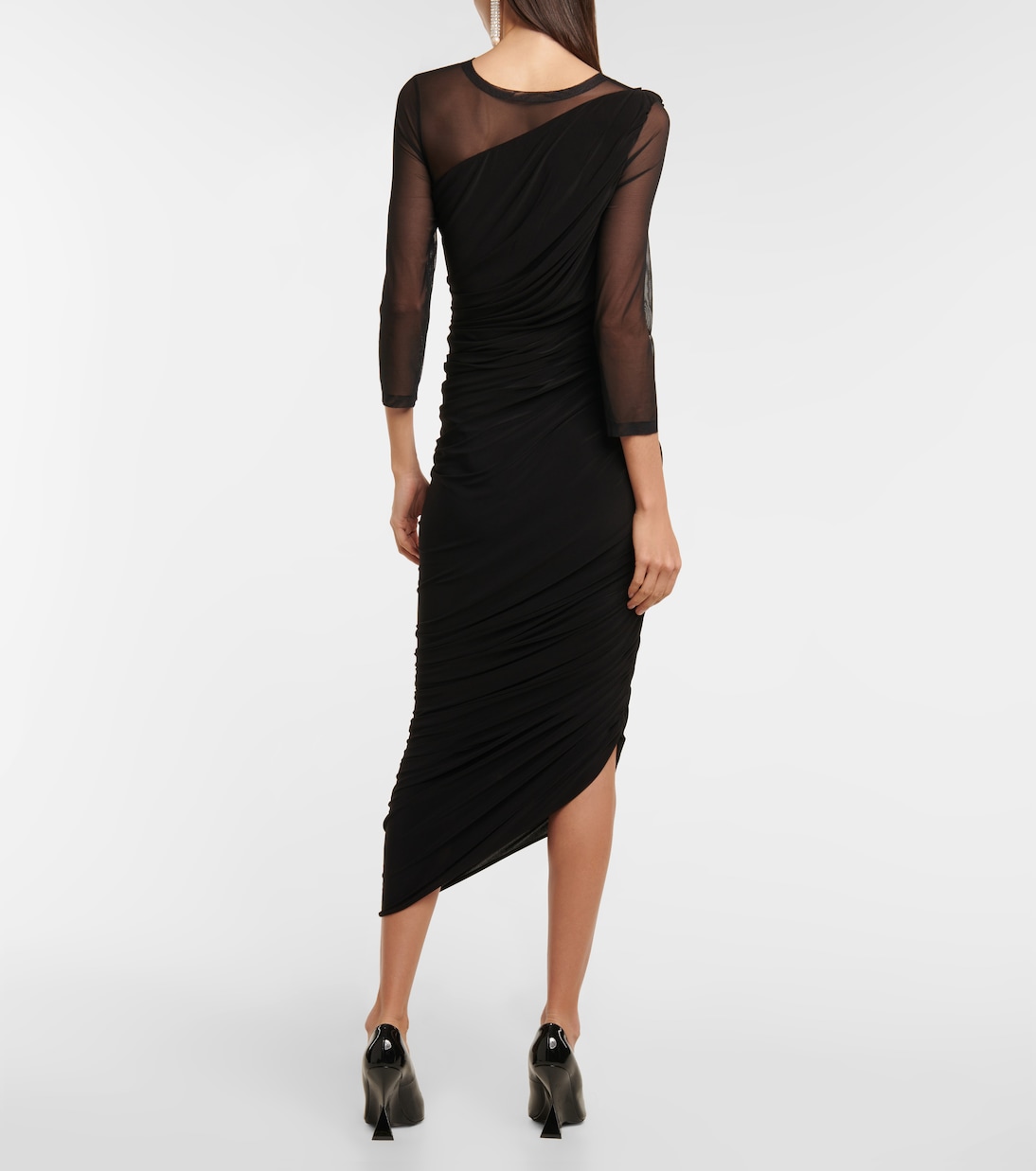 Midikleid Diana aus Mesh | Norma Kamali