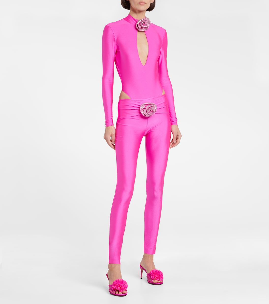 Verzierter Body aus Jersey | Giuseppe di Morabito