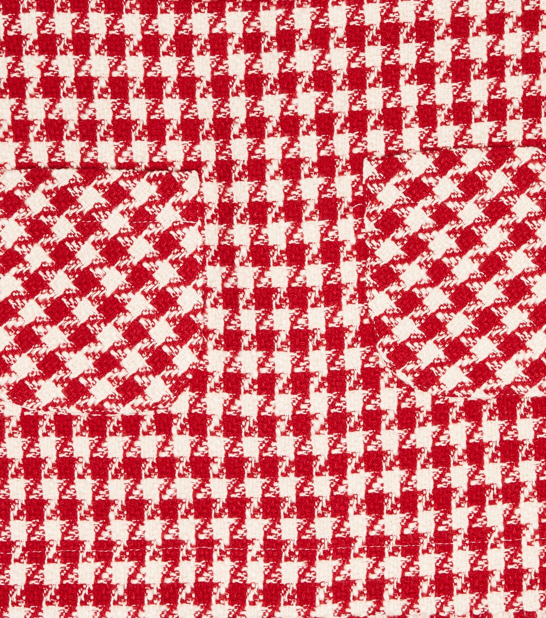 Checked cotton-blend tweed skirt | Monnalisa