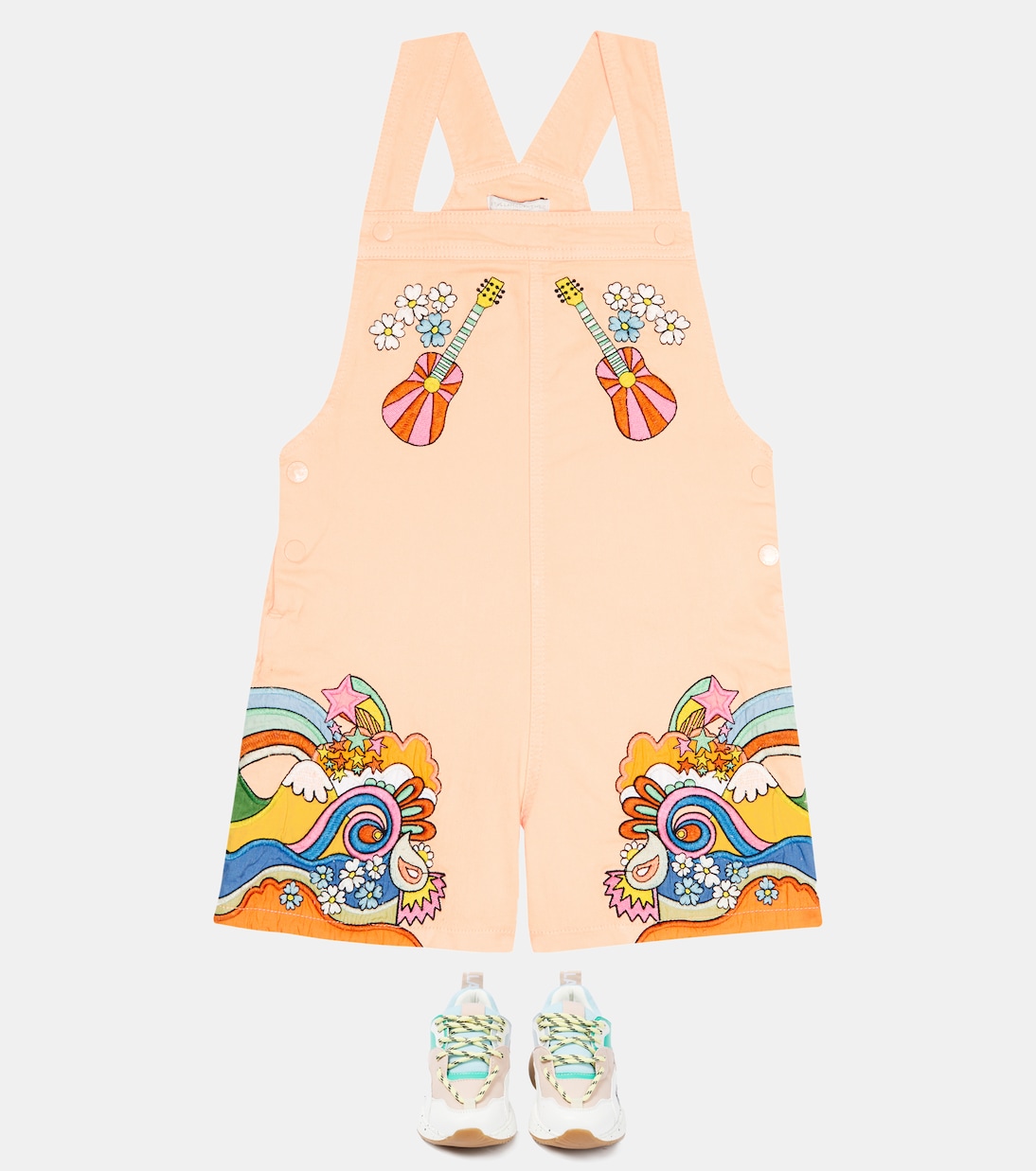 Printed overalls | Stella McCartney Kids