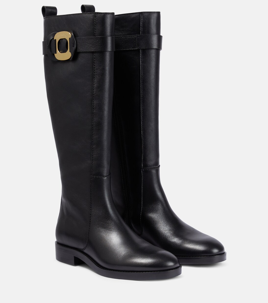 Channy leather knee-high boots | See By Chloé