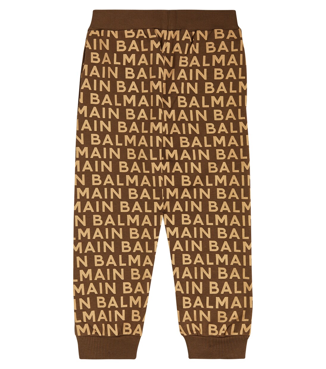 Logo printed cotton sweatpants | Balmain Kids
