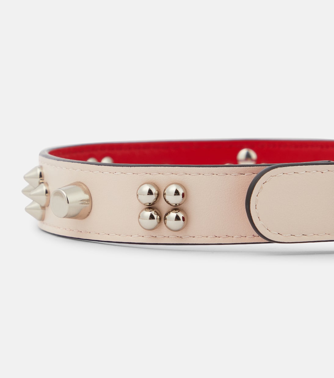 Collare per cani Loubicollar in pelle | Christian Louboutin