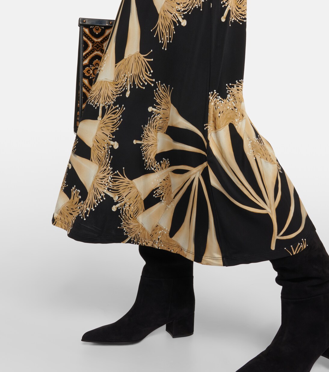 Abito midi in jersey | Johanna Ortiz