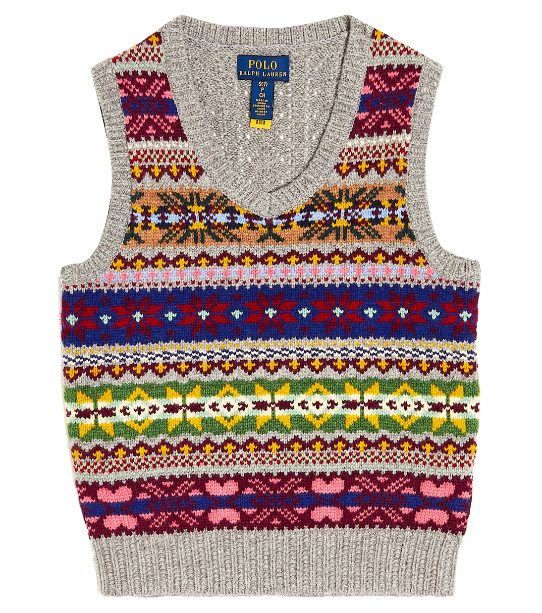 Fair Isle wool-blend vest | Polo Ralph Lauren Kids