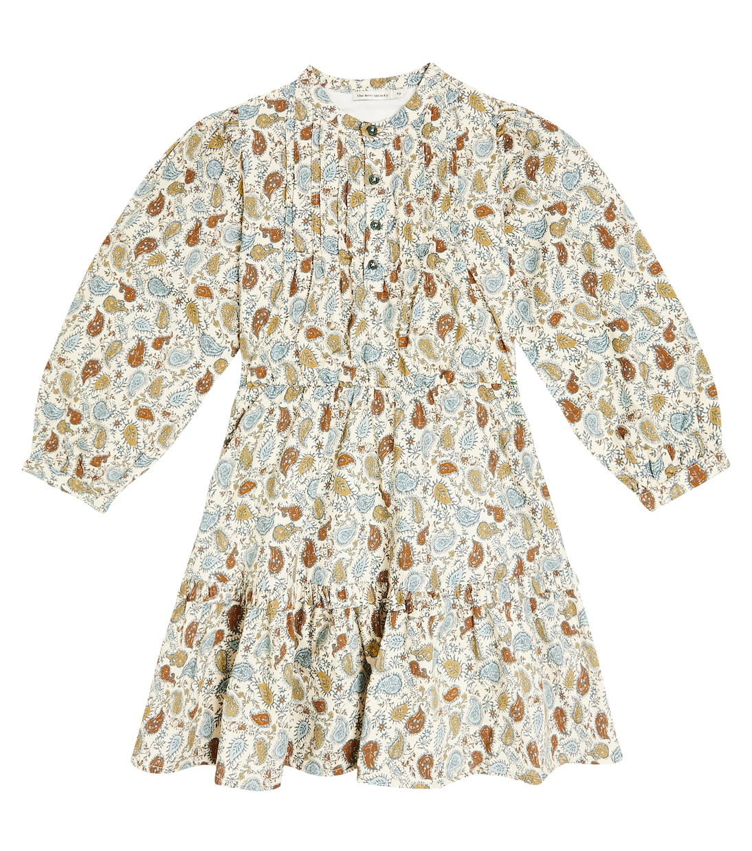 Lola paisley tiered cotton dress | The New Society