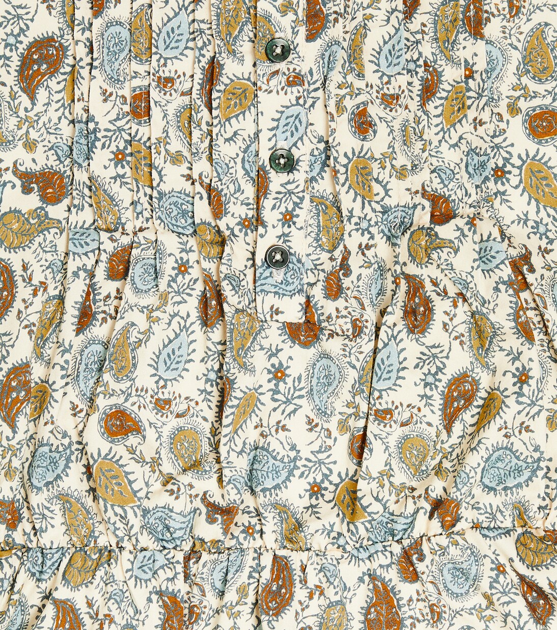 Lola paisley tiered cotton dress | The New Society