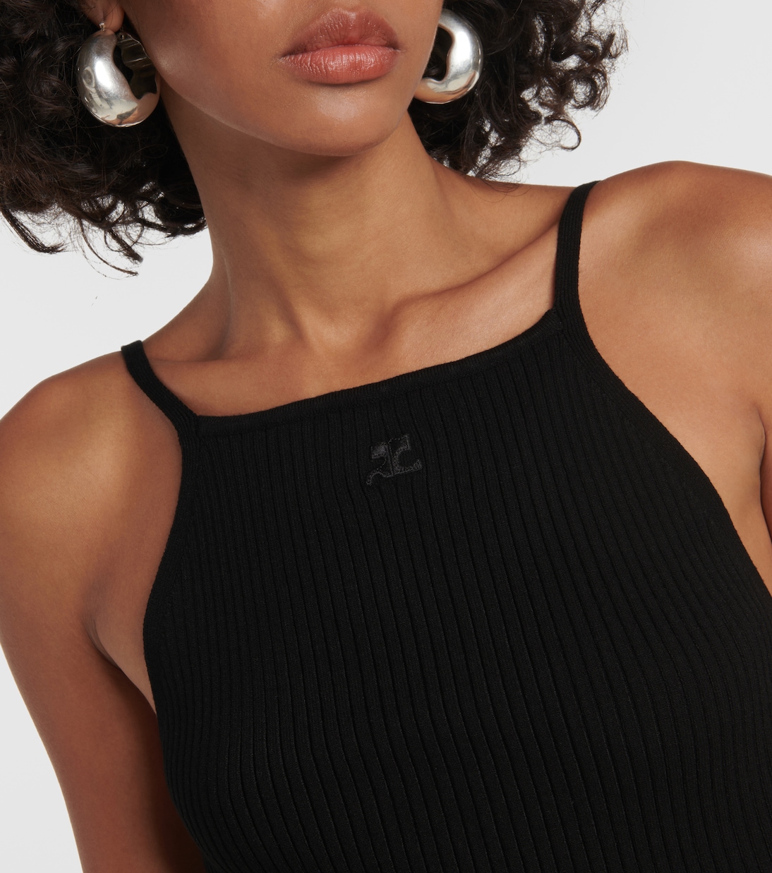 Top aus Rippstrick | Courrèges