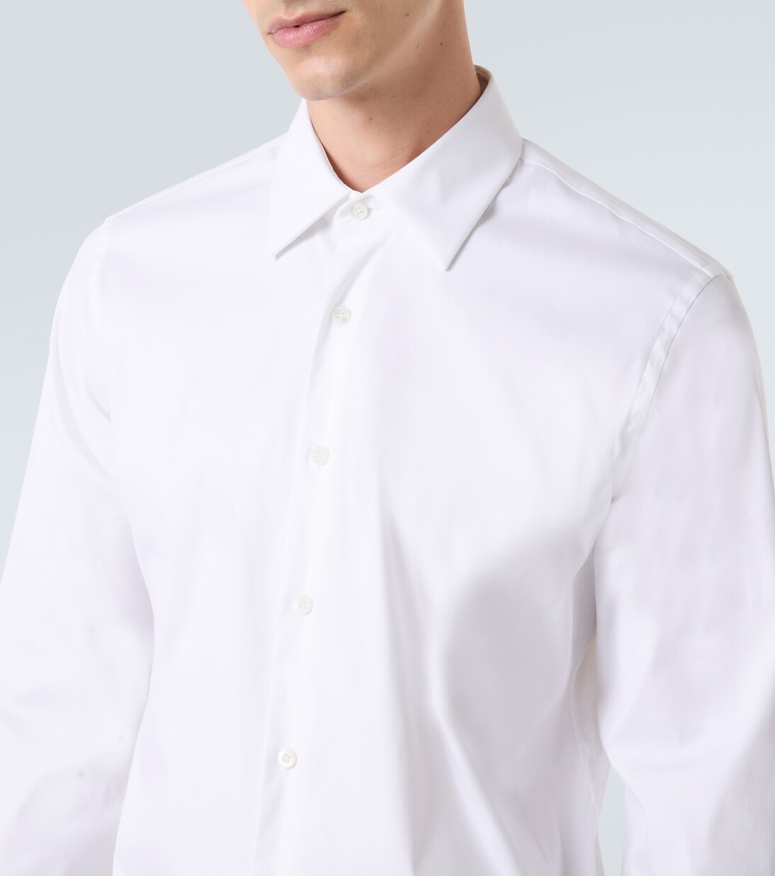 Hemd aus einem Baumwollgemisch | Prada