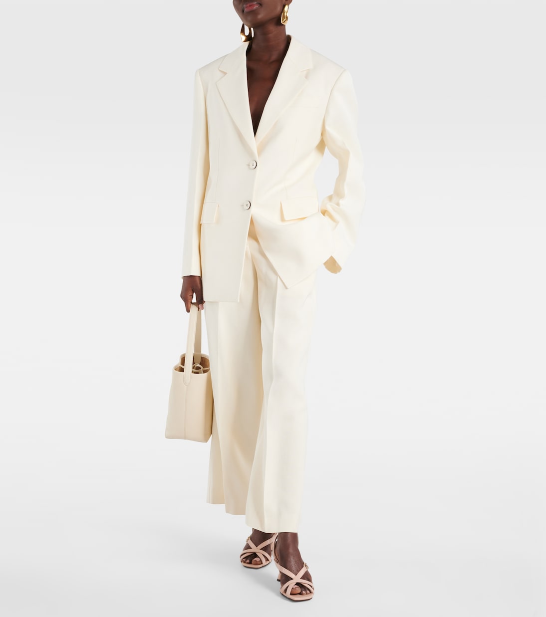 Jess 95 leather sandals | Jimmy Choo