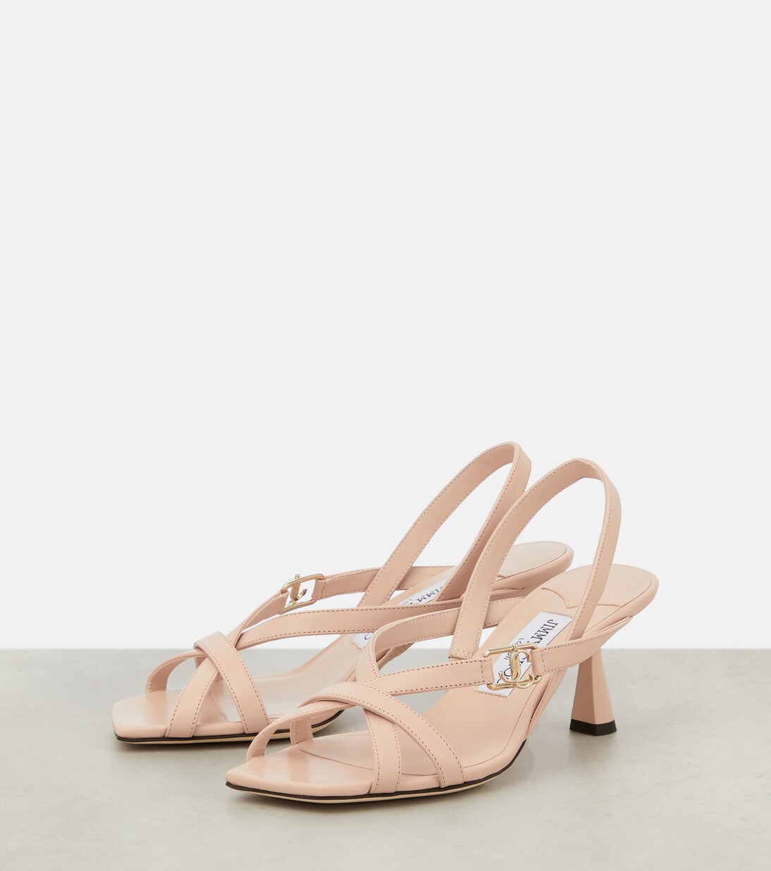 Jess 95 leather sandals | Jimmy Choo