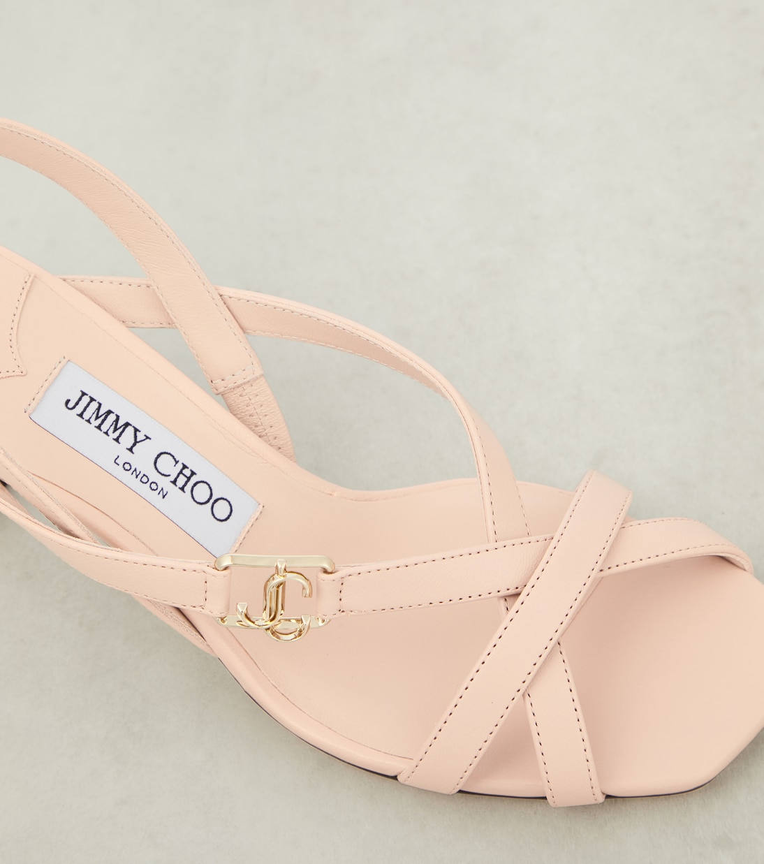 Jess 95 leather sandals | Jimmy Choo