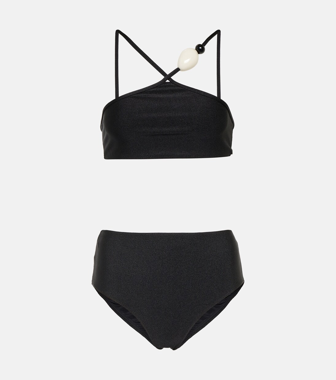 Embellished mid-rise bikini | Adriana Degreas