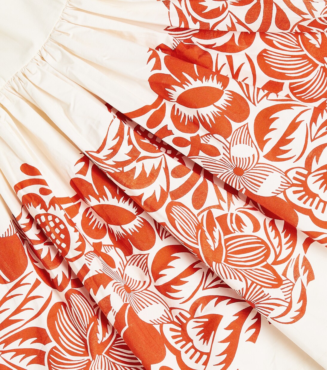 Camilo floral puff-sleeve dress | Molo