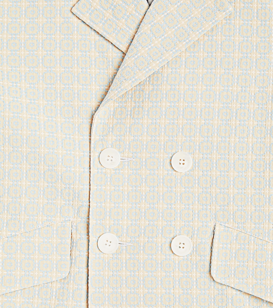 Baltic checked cotton blazer | Paade Mode