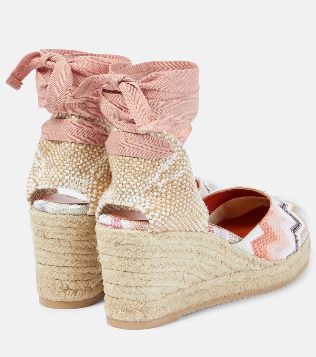 Zig Zag Eva 80 espadrille wedges | Missoni