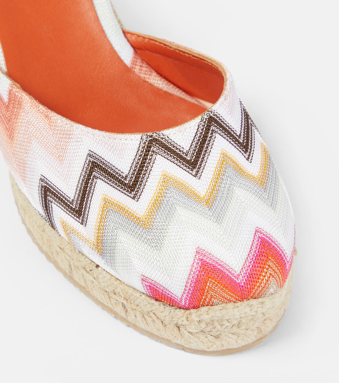 Zig Zag Eva 80 espadrille wedges | Missoni