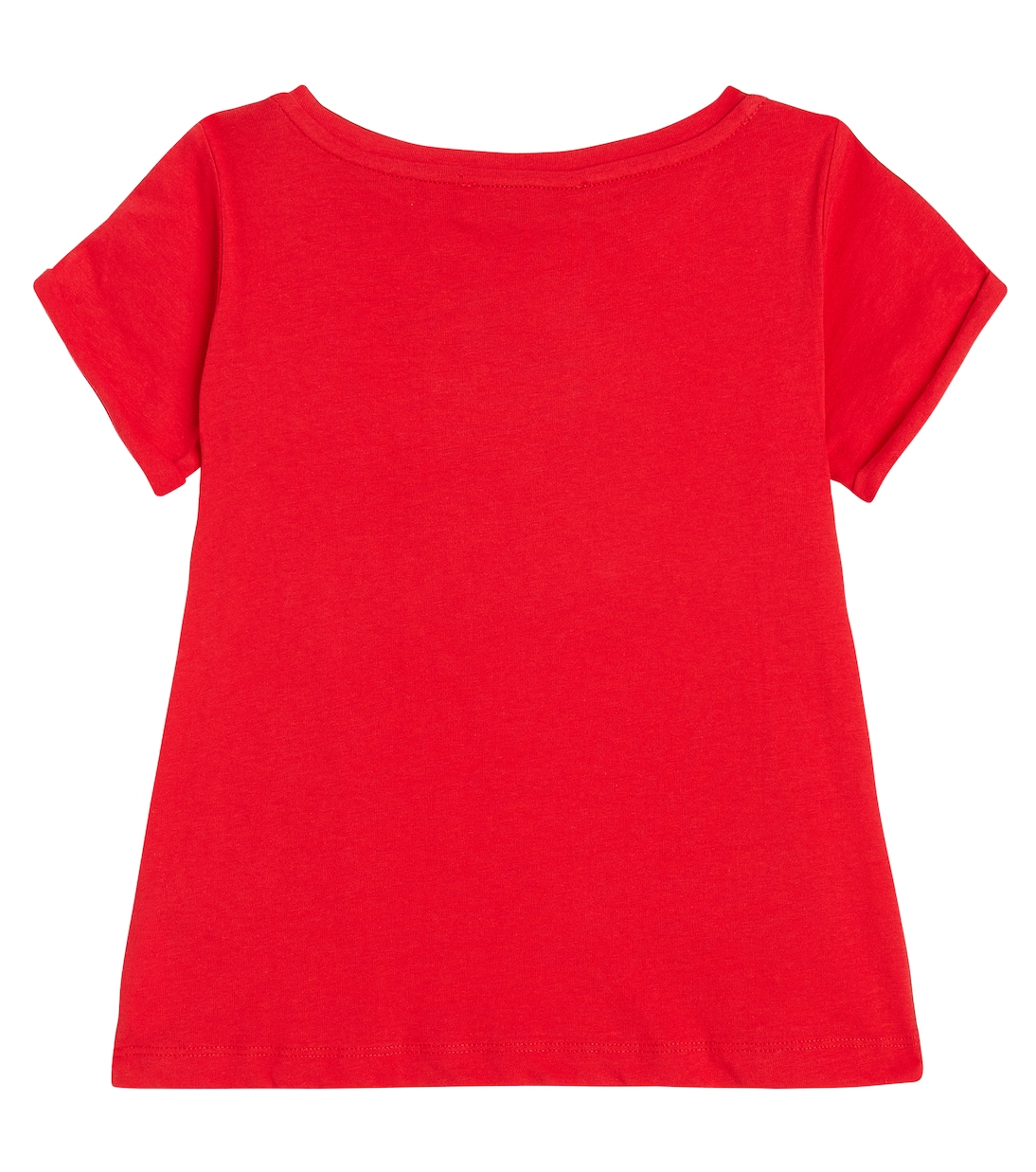 Embellished cotton jersey T-shirt | Monnalisa