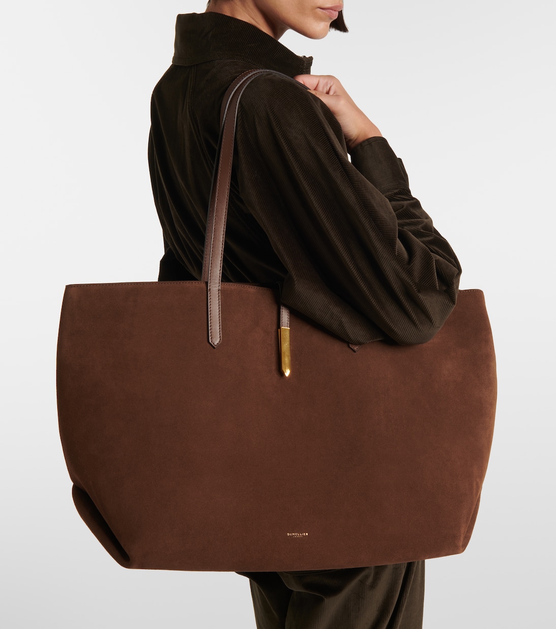 Tote Bag Tokyo aus Veloursleder | DeMellier