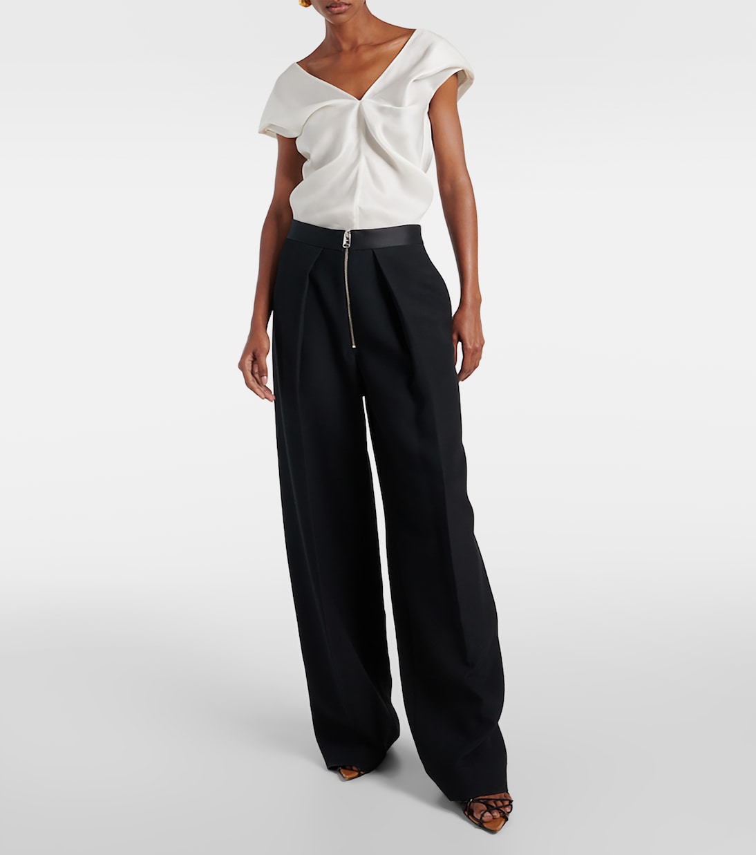 Ami silk top | Khaite