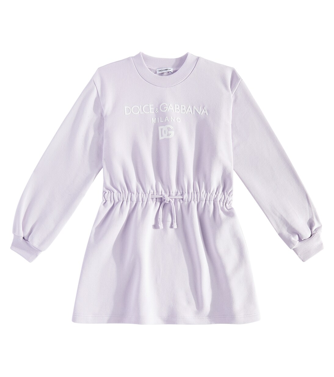 Robe en coton à logo | Dolce&Gabbana Kids