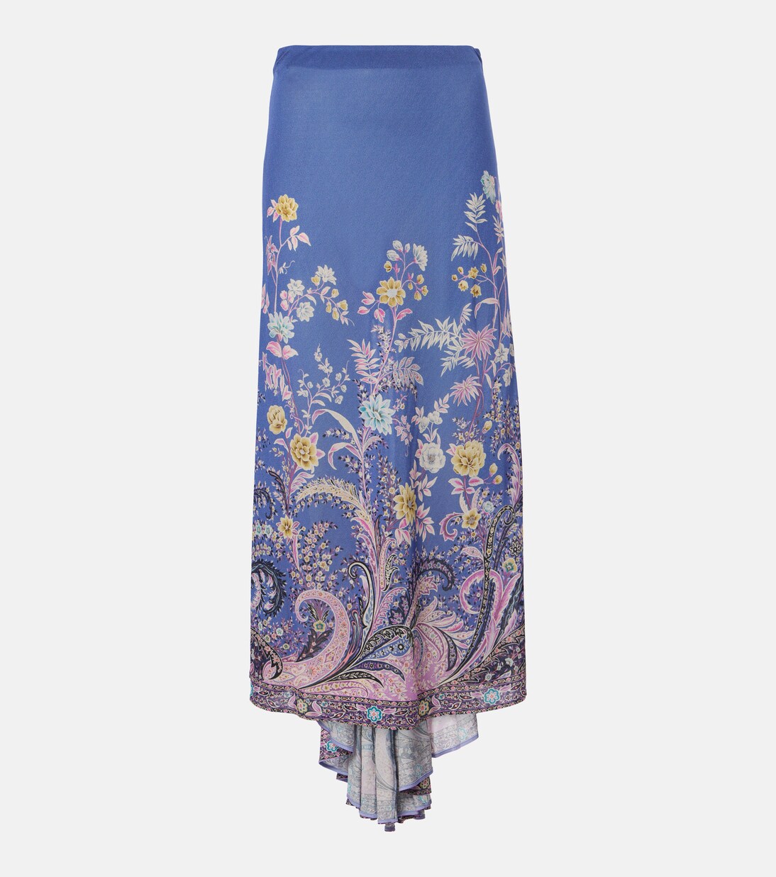 Printed asymmetric maxi skirt | Etro