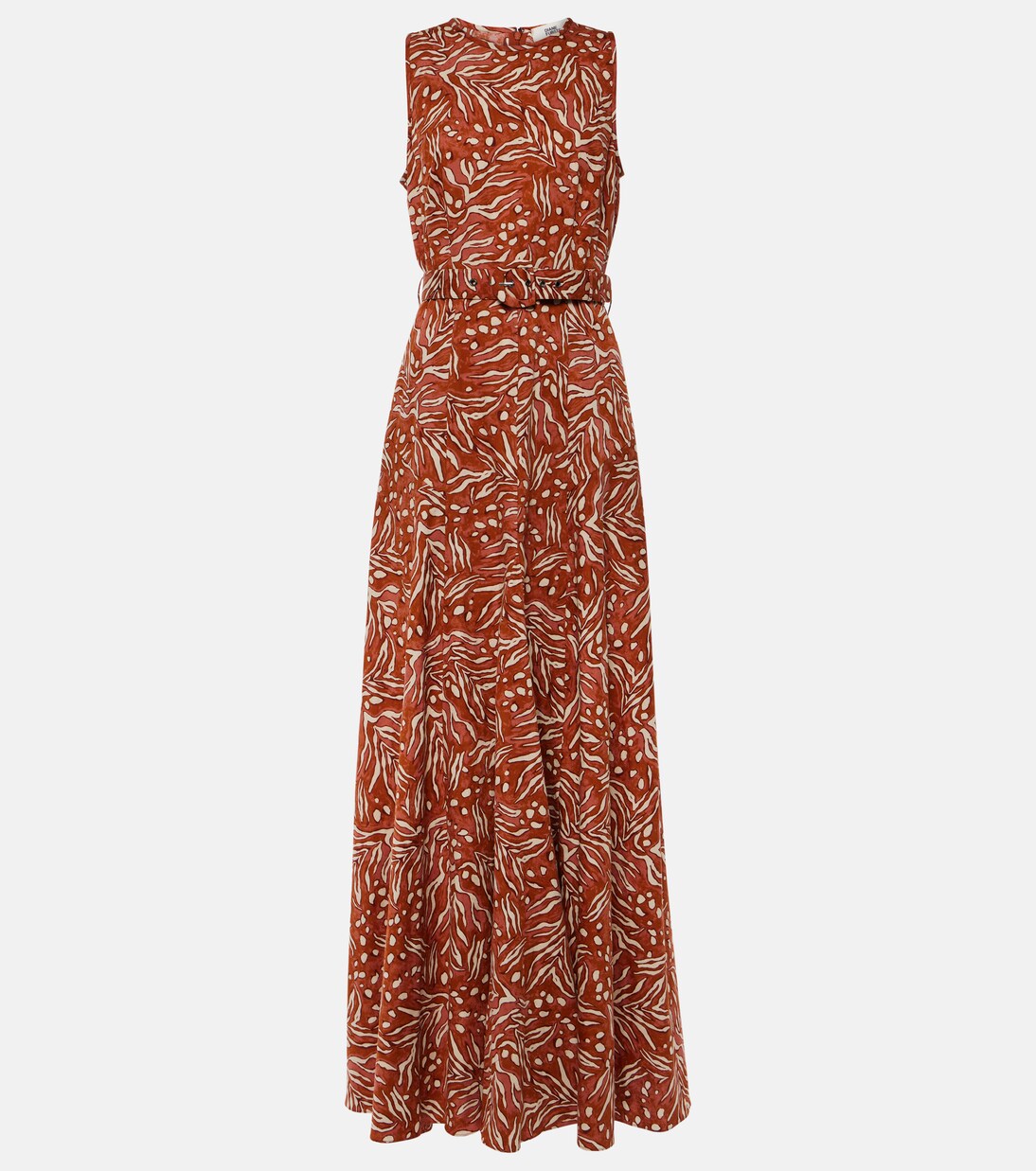 Robe longue Elliot en jacquard | Diane von Furstenberg