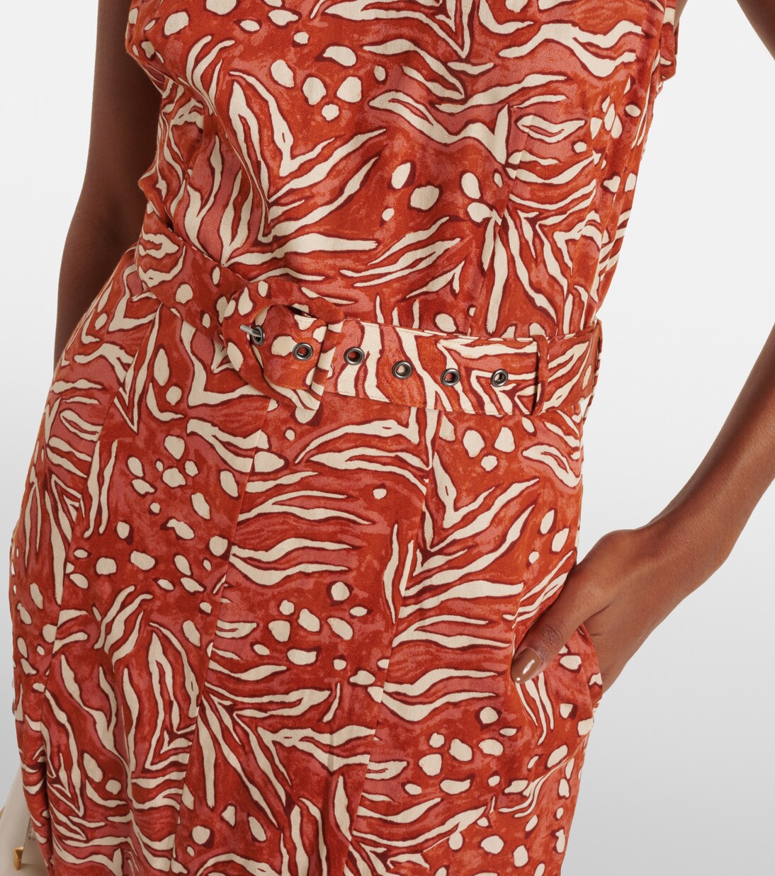 Robe longue Elliot en jacquard | Diane von Furstenberg