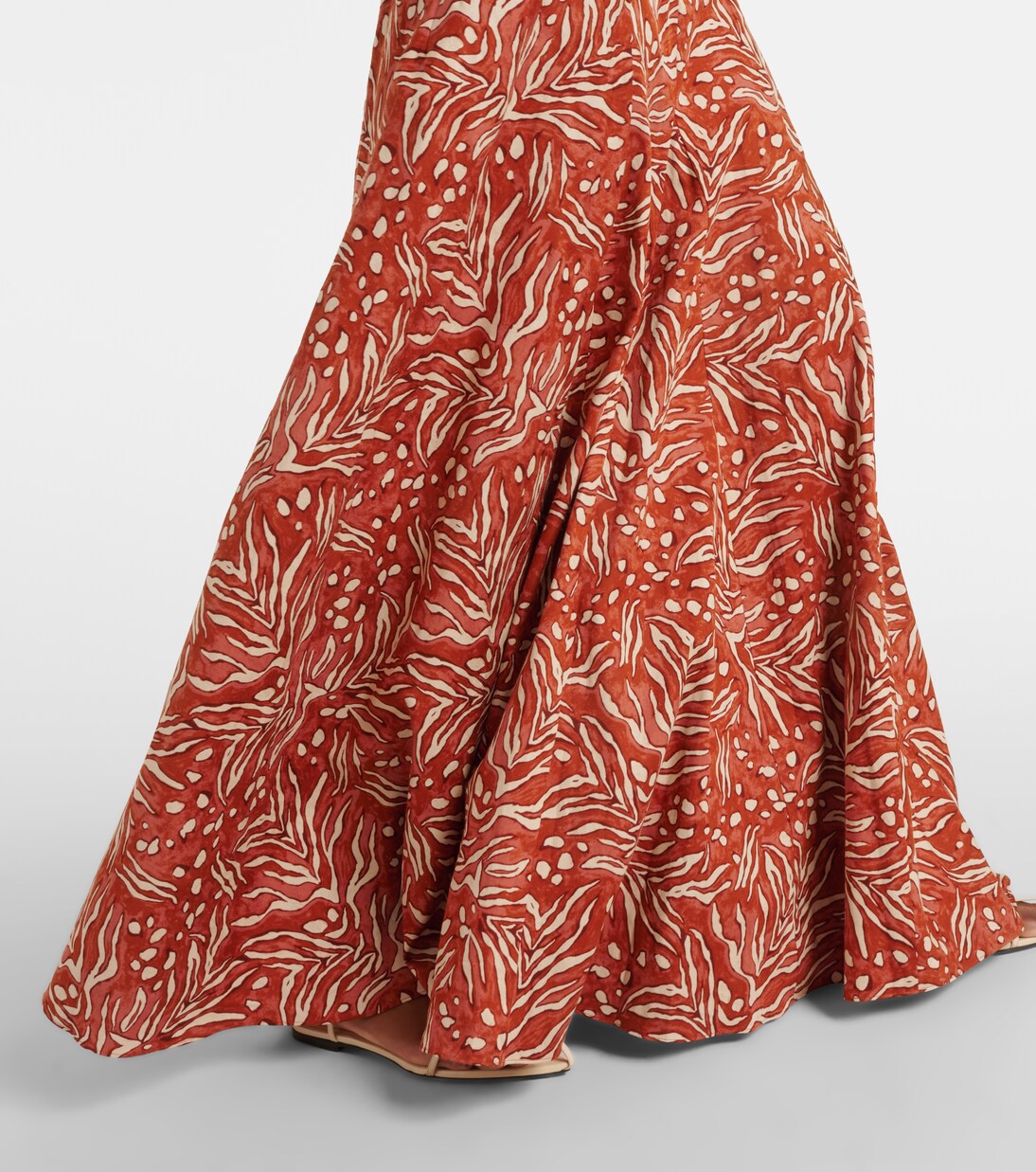 Robe longue Elliot en jacquard | Diane von Furstenberg