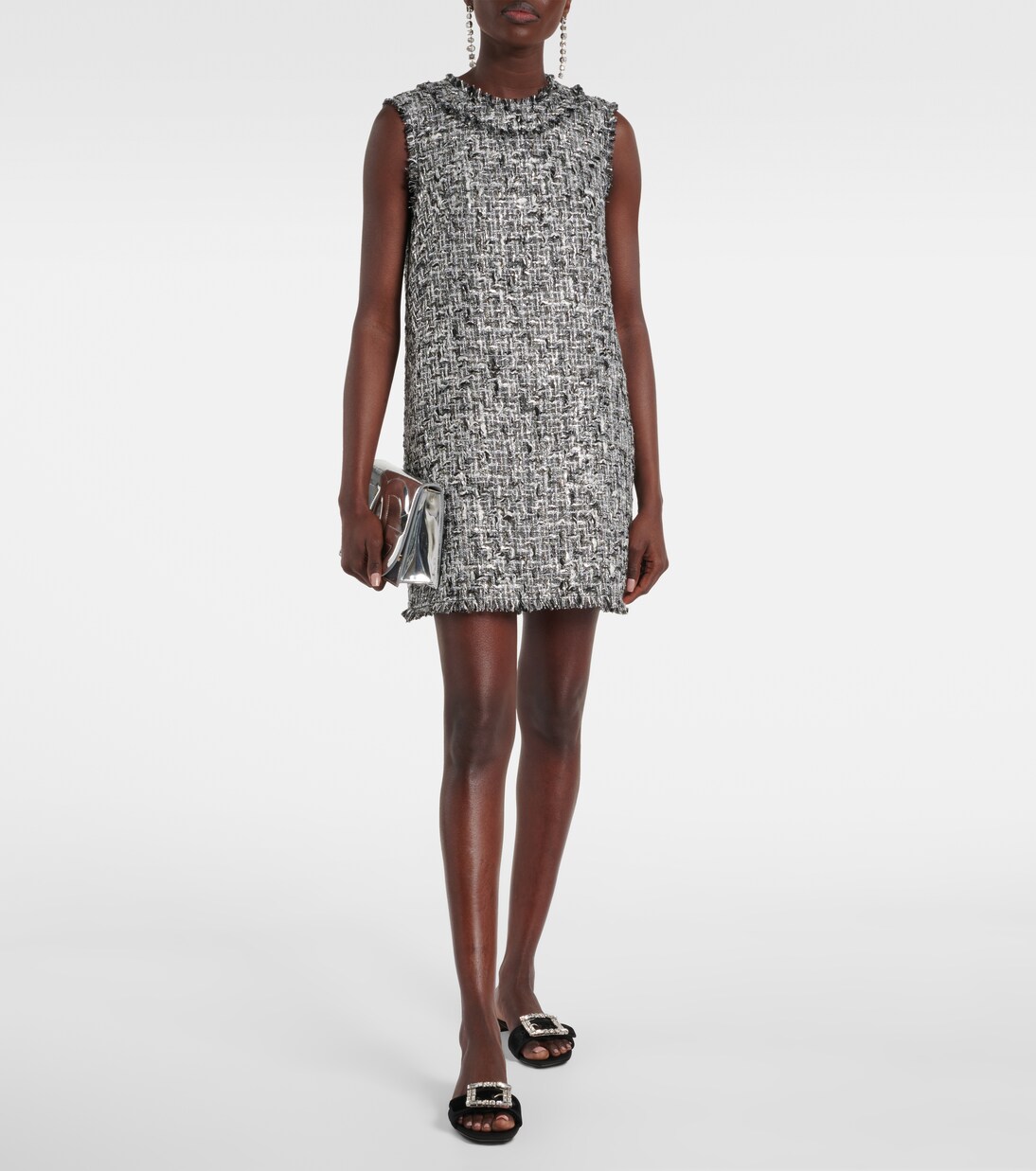 Embellished velvet slides | Dolce&Gabbana