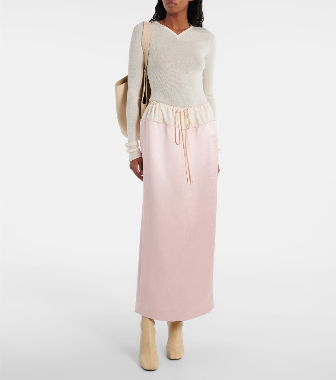 Tania ribbed-knit wool-blend top | Khaite