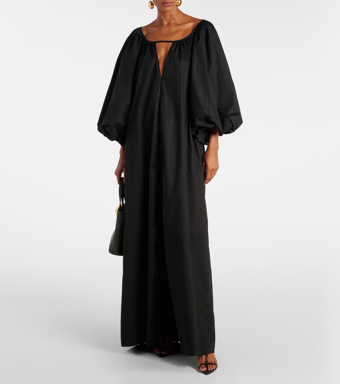 Robe longue Effortless Chic en coton | Adriana Degreas