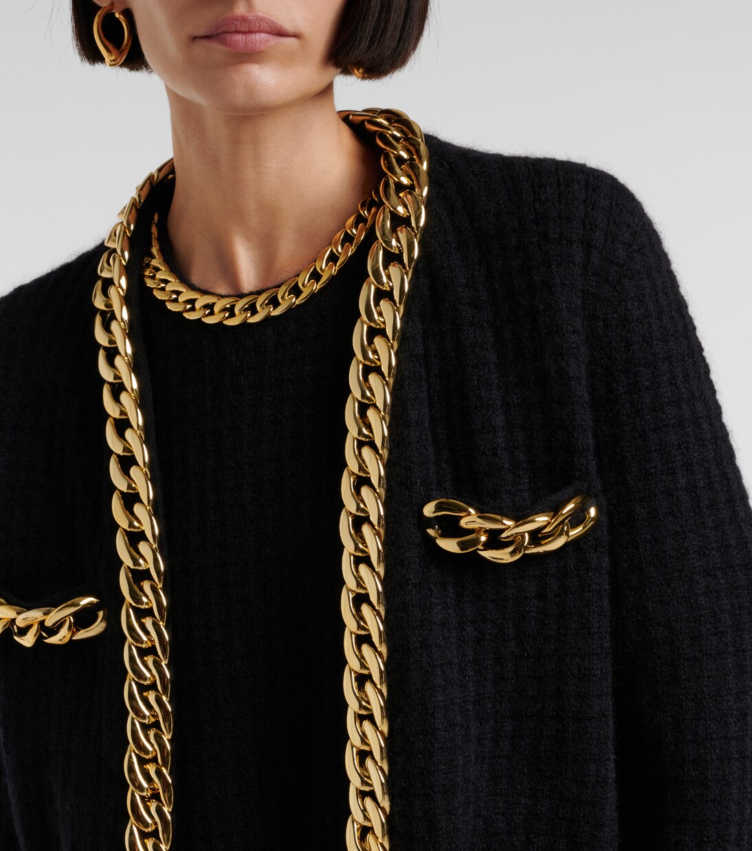 Cardigan Kendra aus einem Wollgemisch | Tory Burch